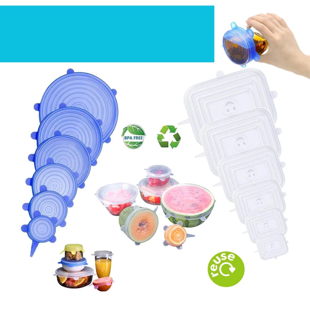 Tampas de silicone